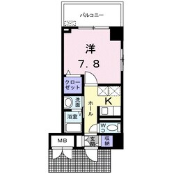 フューチャー野里の物件間取画像